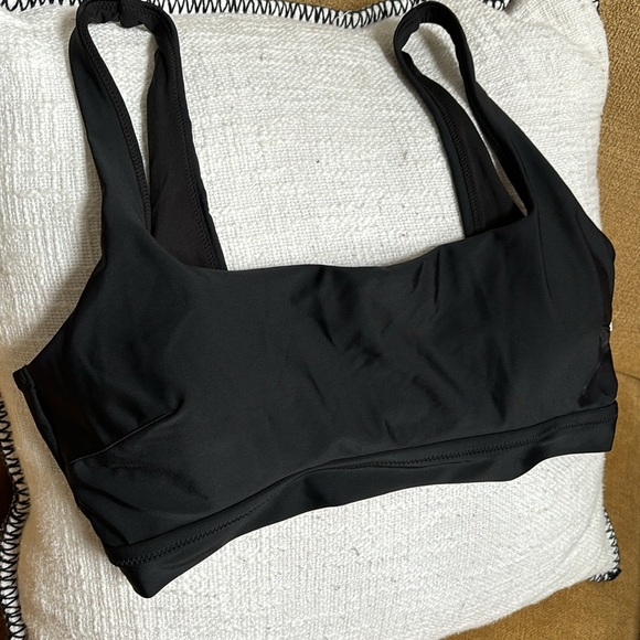 NWT Aerie Scoop Banded Wide Strap Bikini Swim Top - Picture 3 of 7